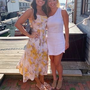 ASTR the label - yellow midi dress